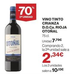 Oferta de Otoñal - Vino Tinto Crianza D.o.ca. Rioja por 7,79€ en Supercor Exprés