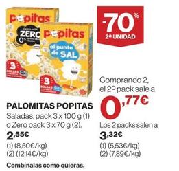 Oferta de Popitas - Palomitas por 2,55€ en Supercor Exprés