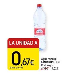 Oferta de Agua por 0,67€ en Dialprix