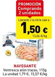 Oferta de Ventresca de atún por 1,5€ en Hiperber