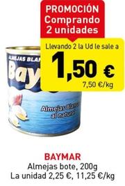 Oferta de Almejas por 2,25€ en Hiperber