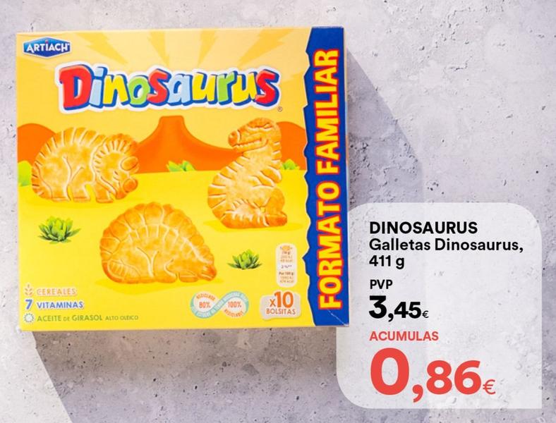 Oferta de Galletas Dinosaurus por 3,45€ en SUPER AMARA