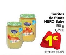 Oferta de Tarritos por 1€ en Carrefour Market