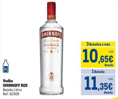 Oferta de Vodka por 11,35€ en Makro