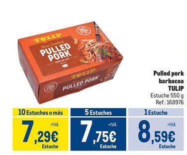 Oferta de Tulip - Pulled Pork Barbacoa por 8,59€ en Makro