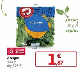 Oferta de Acelgas por 1,87€ en Alcampo