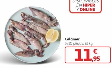 Oferta de Calamares por 11,95€ en Alcampo