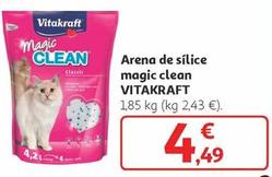 Oferta de Arena para gatos por 4,49€ en Alcampo