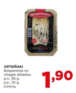 Oferta de Arteiñaki - Boquerones En Vinagre Aliñados por 1,9€ en Alimerka