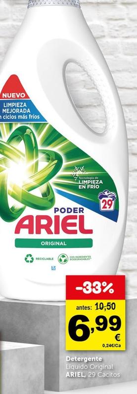Oferta de Detergente líquido por 6,99€ en Masymas