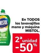 Oferta de Mistol - En Todos  Los Lavavajillas  Mano Y Máquina  en Carrefour