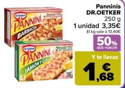 Oferta de Dr Oetker - Panninis por 3,35€ en Carrefour