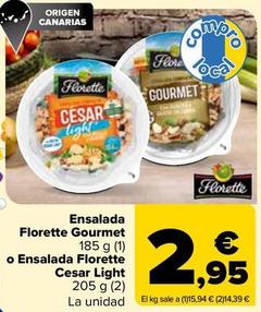 Oferta de Florette - Ensalada Gourmet  por 2,95€ en Carrefour
