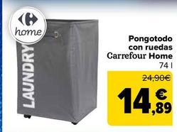 Oferta de Carrefour Home - Pongotodo Con Ruedas   por 14,89€ en Carrefour
