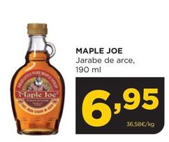 Oferta de Maple Joe - Jarabe De Arce por 6,95€ en Alimerka