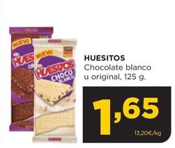 Oferta de Huesitos - Chocolate Blanco U Original por 1,65€ en Alimerka