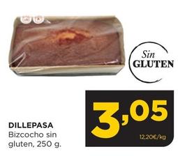 Oferta de Dillepasa - Bizcocho Sin Gluten por 3,05€ en Alimerka