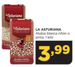 Oferta de La Asturiana - Alubia Blanca Riñón O Pinta por 3,99€ en Alimerka