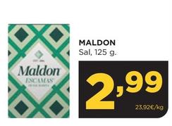 Oferta de Maldon - Sal por 2,99€ en Alimerka