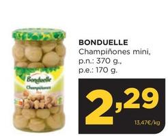 Oferta de Bonduelle - Champiñones Mini por 2,29€ en Alimerka