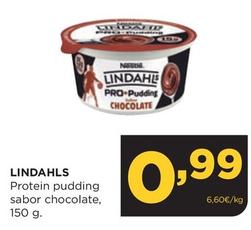 Oferta de Nestlé - Lindahls Protein Pudding Sabor Chocolate por 0,99€ en Alimerka