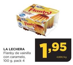 Oferta de Nestlé - La Lechera Flanby De Vainilla Con Caramelo por 1,95€ en Alimerka