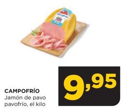 Oferta de Campofrío - Jamón De Pavo Pavofrío por 9,95€ en Alimerka