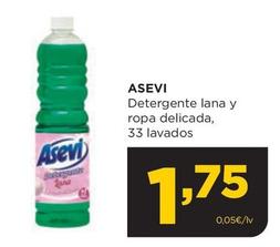 Oferta de Asevi - Detergente Lana Y Ropa Delicada por 1,75€ en Alimerka