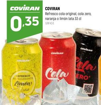 Oferta de Refrescos por 0,35€ en Coviran