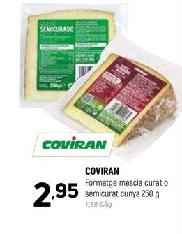 Oferta de Queso por 2,95€ en Coviran