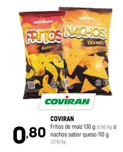 Oferta de Snacks por 0,8€ en Coviran