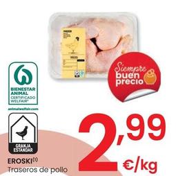 Oferta de Eroski - Traseros De Pollo por 2,99€ en Eroski