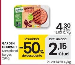 Oferta de Garden Gourmet - Sensational Burger por 4,3€ en Eroski