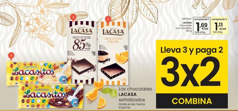 Oferta de Lacasa - Chocolate Con Lacasitos por 1,69€ en Eroski