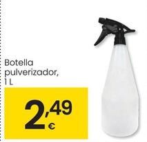 Oferta de Botella Pulverizador por 2,49€ en Eroski
