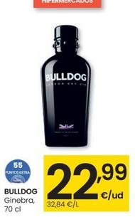 Oferta de Bulldog - Ginebra por 22,99€ en Eroski