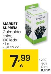 Oferta de Market Suprem - Guirnalda Solar por 7,99€ en Eroski