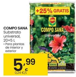 Oferta de Compo Sana - Substrato Universal por 5,99€ en Eroski