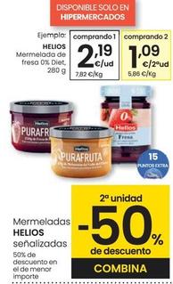 Oferta de Helios - Mermelada De Fresca 0% Diet por 2,19€ en Eroski