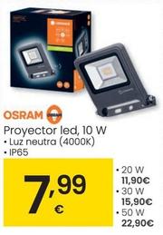 Oferta de Osram - Proyector Led por 7,99€ en Eroski