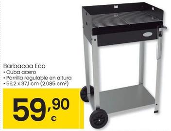 Oferta de Barbacoa Eco por 59,9€ en Eroski