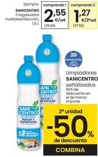 Oferta de Sanicentro - Limpiadores por 2,55€ en Eroski