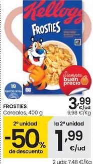 Oferta de Frosties - Cereales por 3,99€ en Eroski
