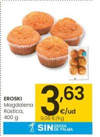 Oferta de Eroski - Magdalena Rustica por 3,63€ en Eroski