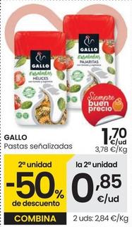 Oferta de Gallo - Pastas por 1,7€ en Eroski