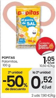 Oferta de Popitas - Palomitas por 1,05€ en Eroski