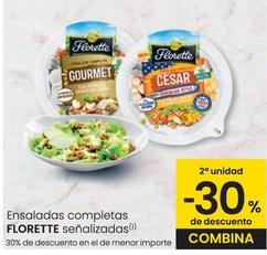 Oferta de Florette - Ensalada Gourmet Con Nueces Y Queso De Cabra por 3,29€ en Eroski