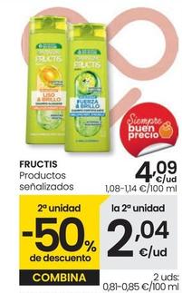 Oferta de Fructis - Productos por 4,09€ en Eroski