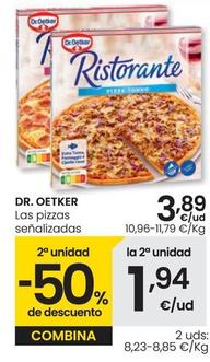 Oferta de Dr Oetker - Las Pizzas por 3,89€ en Eroski