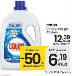 Oferta de Colon - Detergente Gel por 13,79€ en Eroski